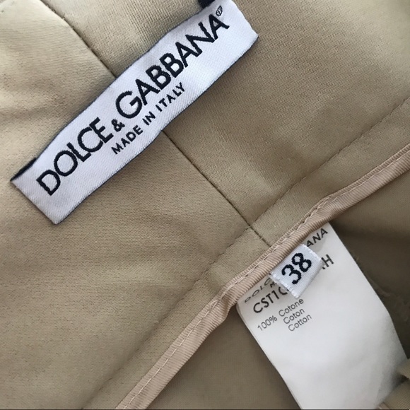 Dolce & Gabbana nude pants in XS - Picture 4 of 5